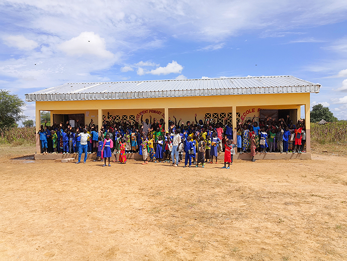 Schulhaus Afrika Kamerun Ngouma