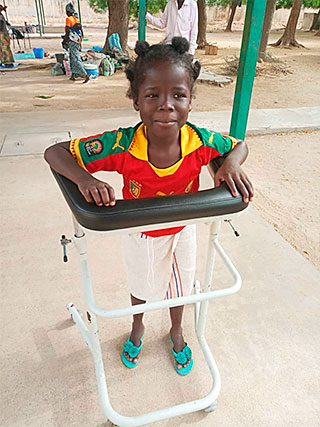 Spina Bifida Aperta Krankheit Kind Kamerun